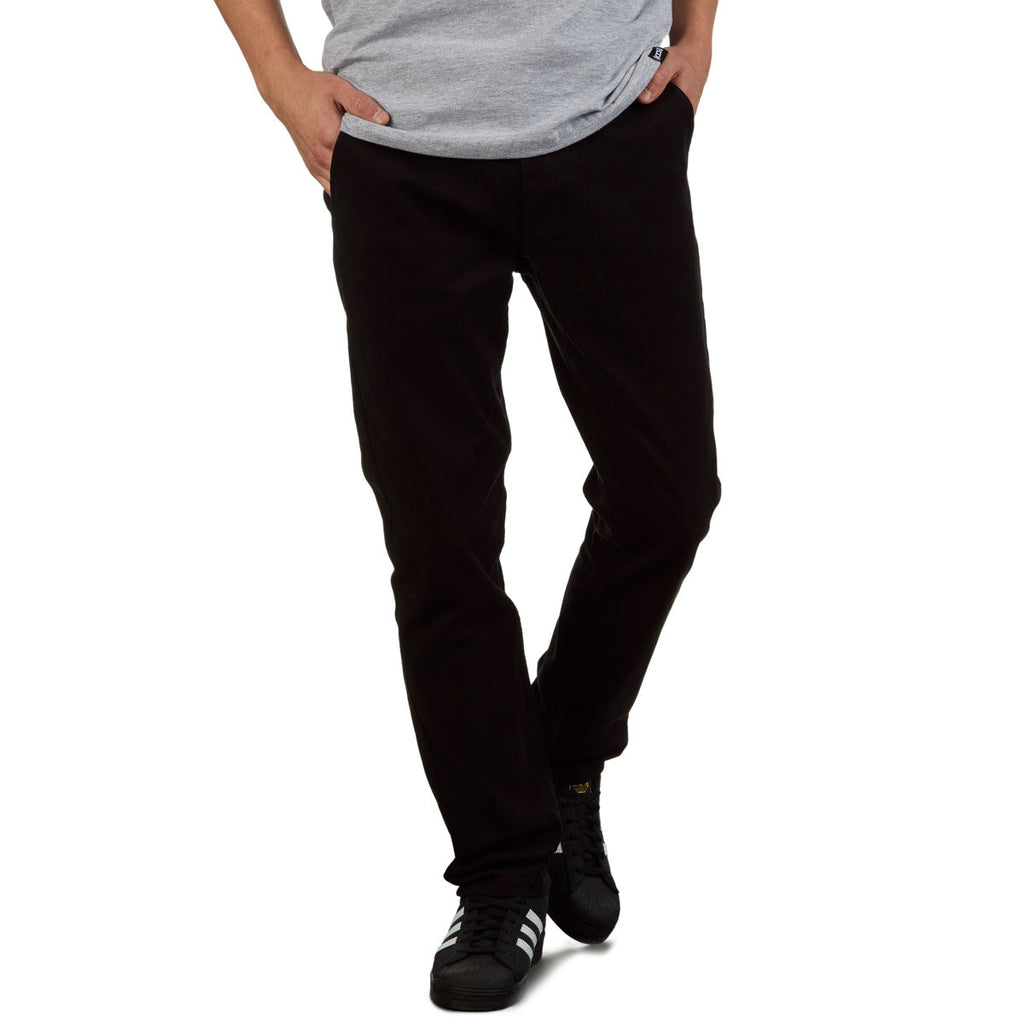 CCS Straight Stretch Chino Pants - Black
