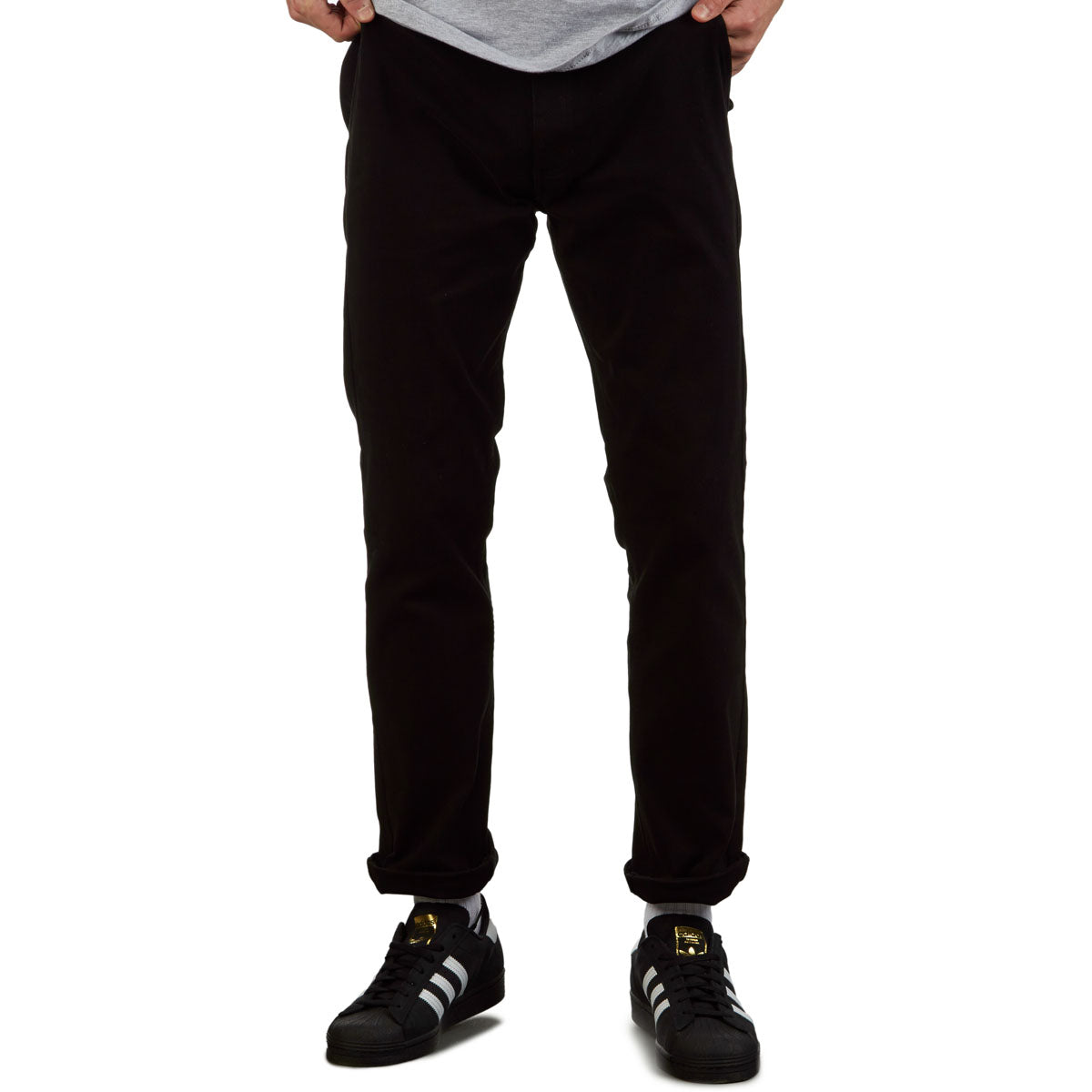 CCS Straight Stretch Chino Pants - Black