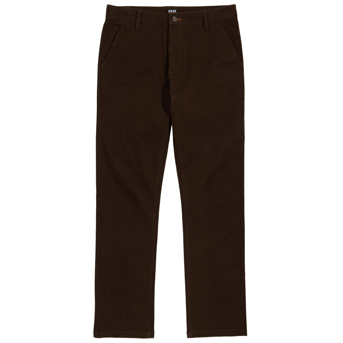 CCS Straight Stretch Chino Pants - Brown