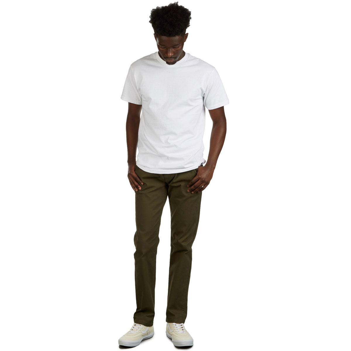 CCS Straight Stretch Chino Pants - Olive