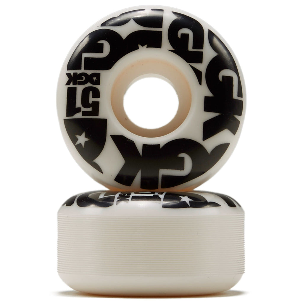 DGK Street Formula Skateboard Wheels - 51mm
