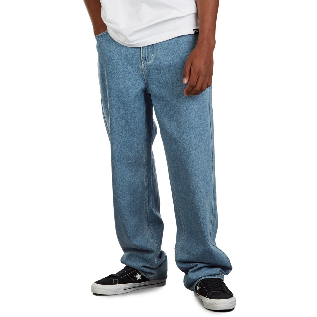 CCS Original Relaxed Denim Jeans - Rinsed Blue