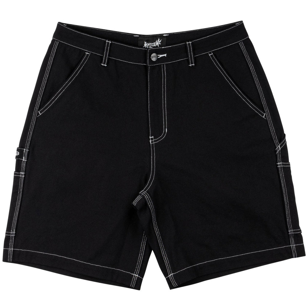 Welcome Brace Canvas Carpenter Shorts - Black