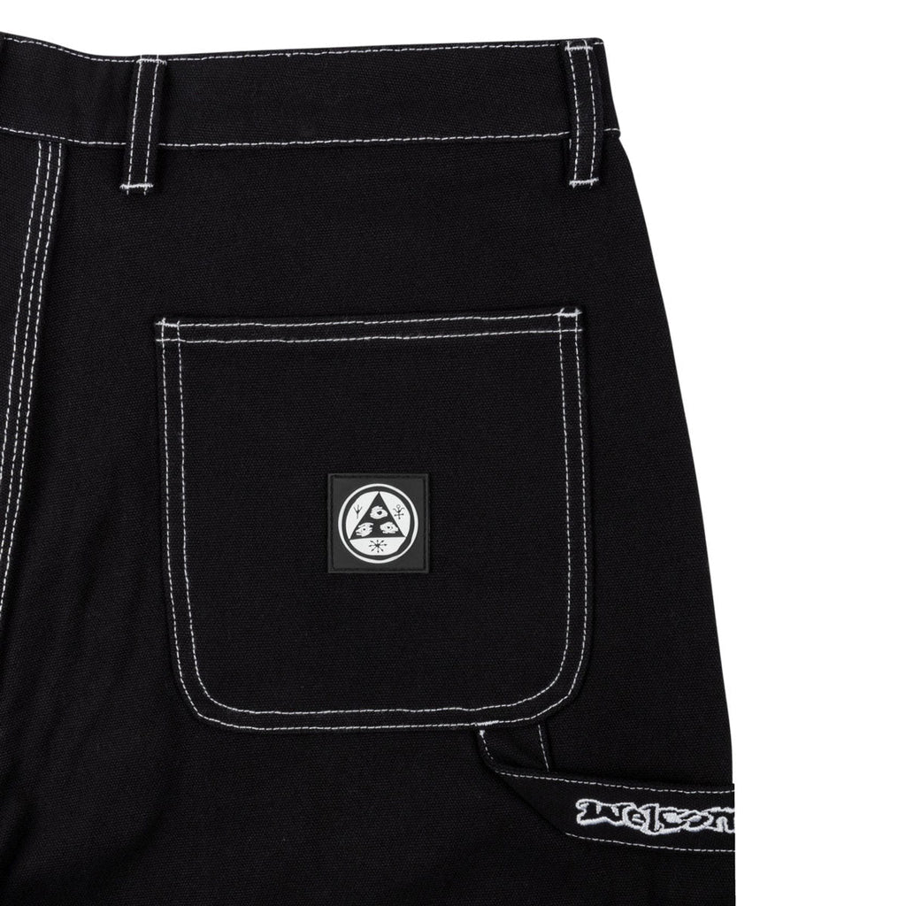 Welcome Brace Canvas Carpenter Shorts - Black