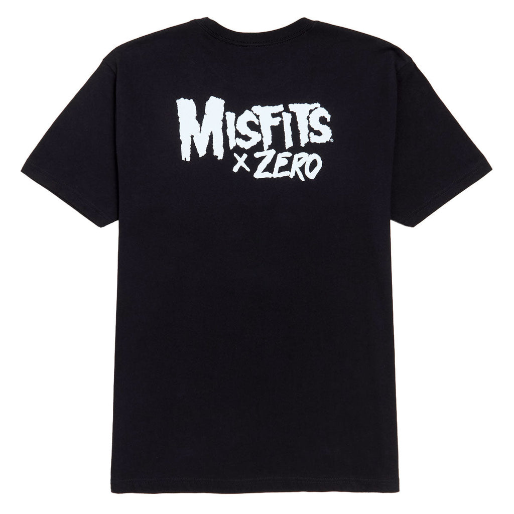 Zero x Misfits Fiend Skull T-Shirt - Black