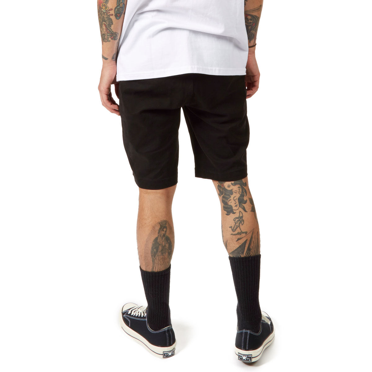 CCS Stretch Chino Shorts - Black