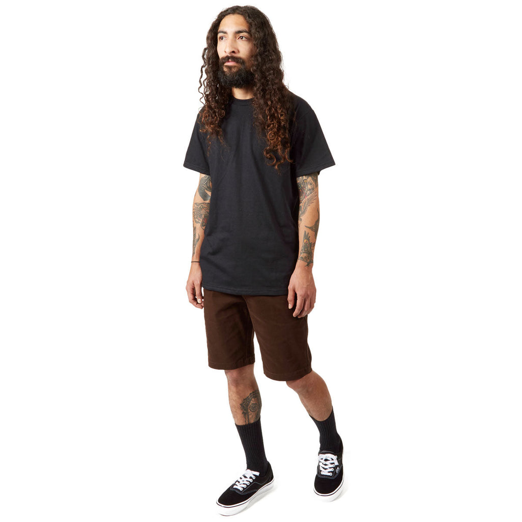 CCS Stretch Chino Shorts - Chocolate