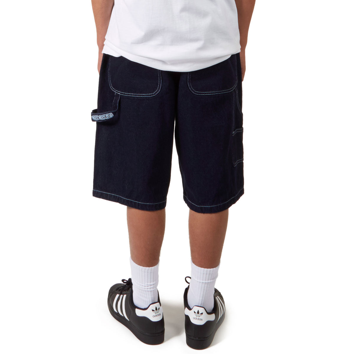 CCS Hammer Loop Jean Shorts - Overdyed Navy