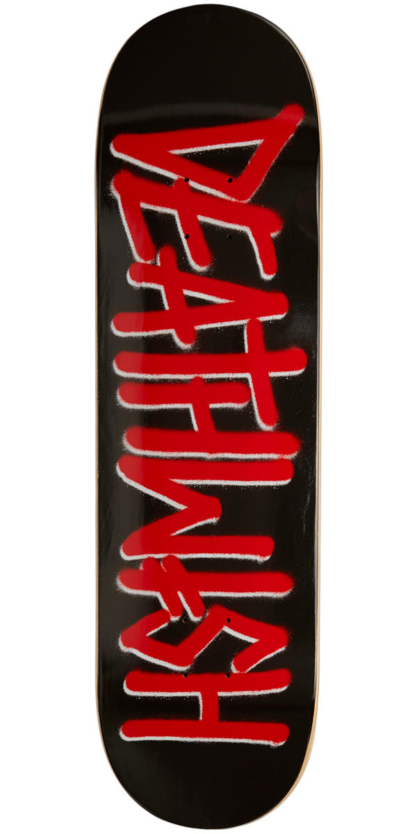 Deathwish Deathspray Skateboard Deck - Black/Red - 8.50"