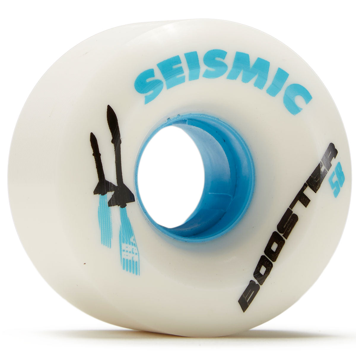 Seismic Booster 99a Longboard Wheels - White/Blue - 58mm