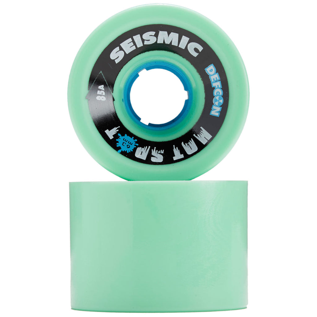Seismic Hot Spot 85a Longboard Wheels - Mint - 63mm