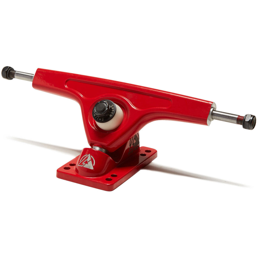 Atlas 180mm 8mm 48 Degree Ultralight Longboard Trucks - Red