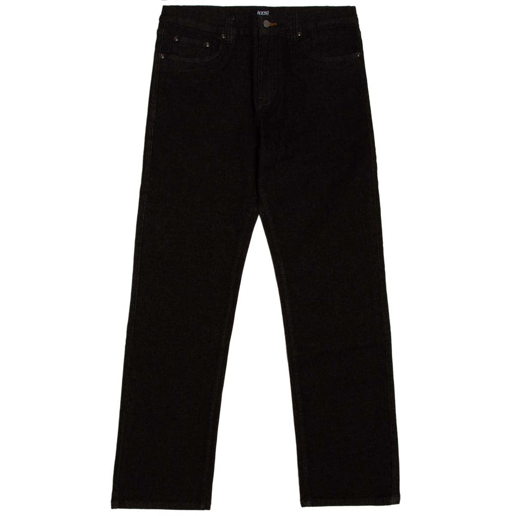 CCS Straight Stretch Denim Jeans - 12oz Black