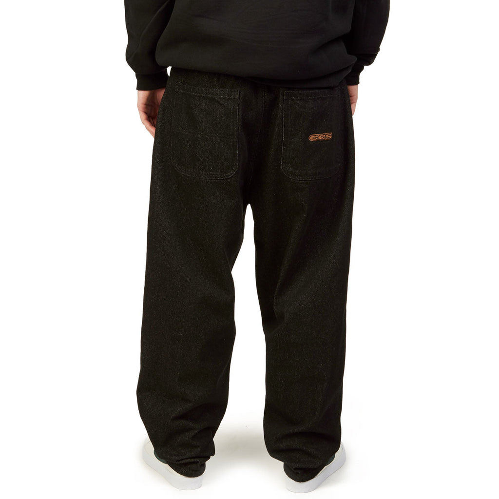 CCS Baggy Taper Denim Jeans - Black