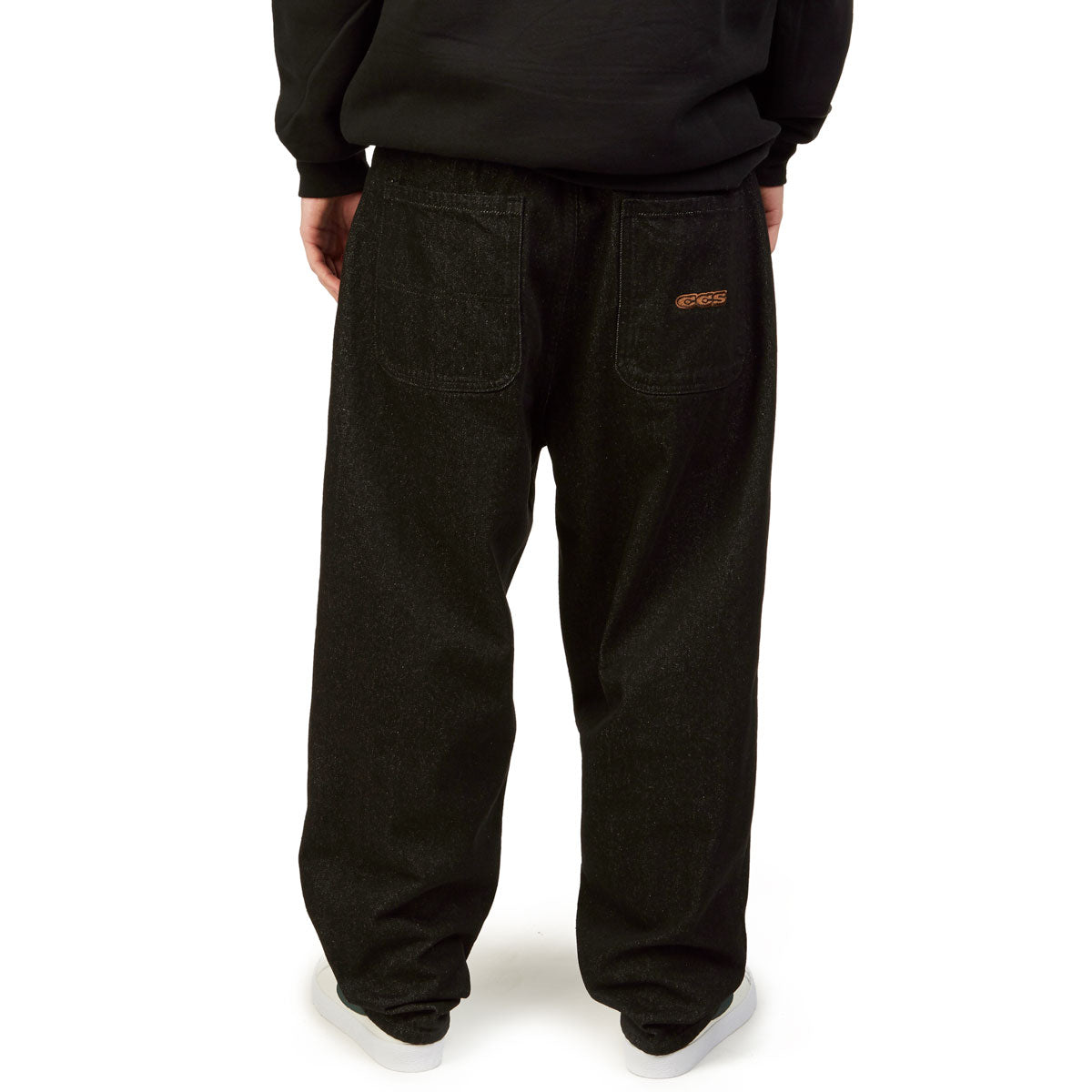 CCS Baggy Taper Denim Jeans - Black
