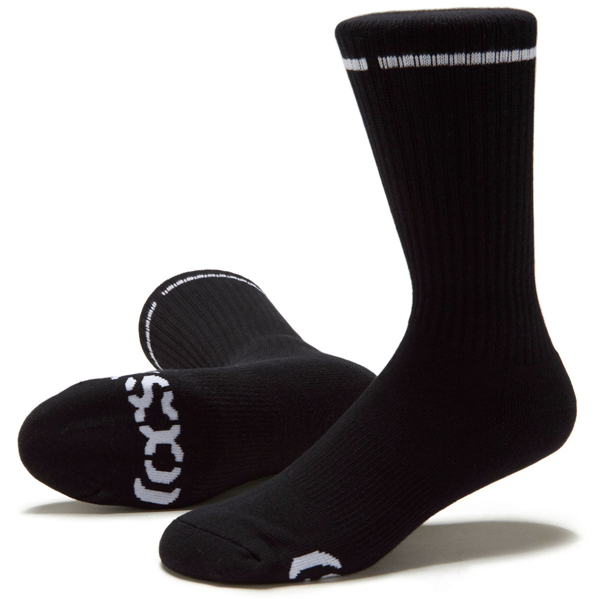 CCS Primary Socks - Black/White