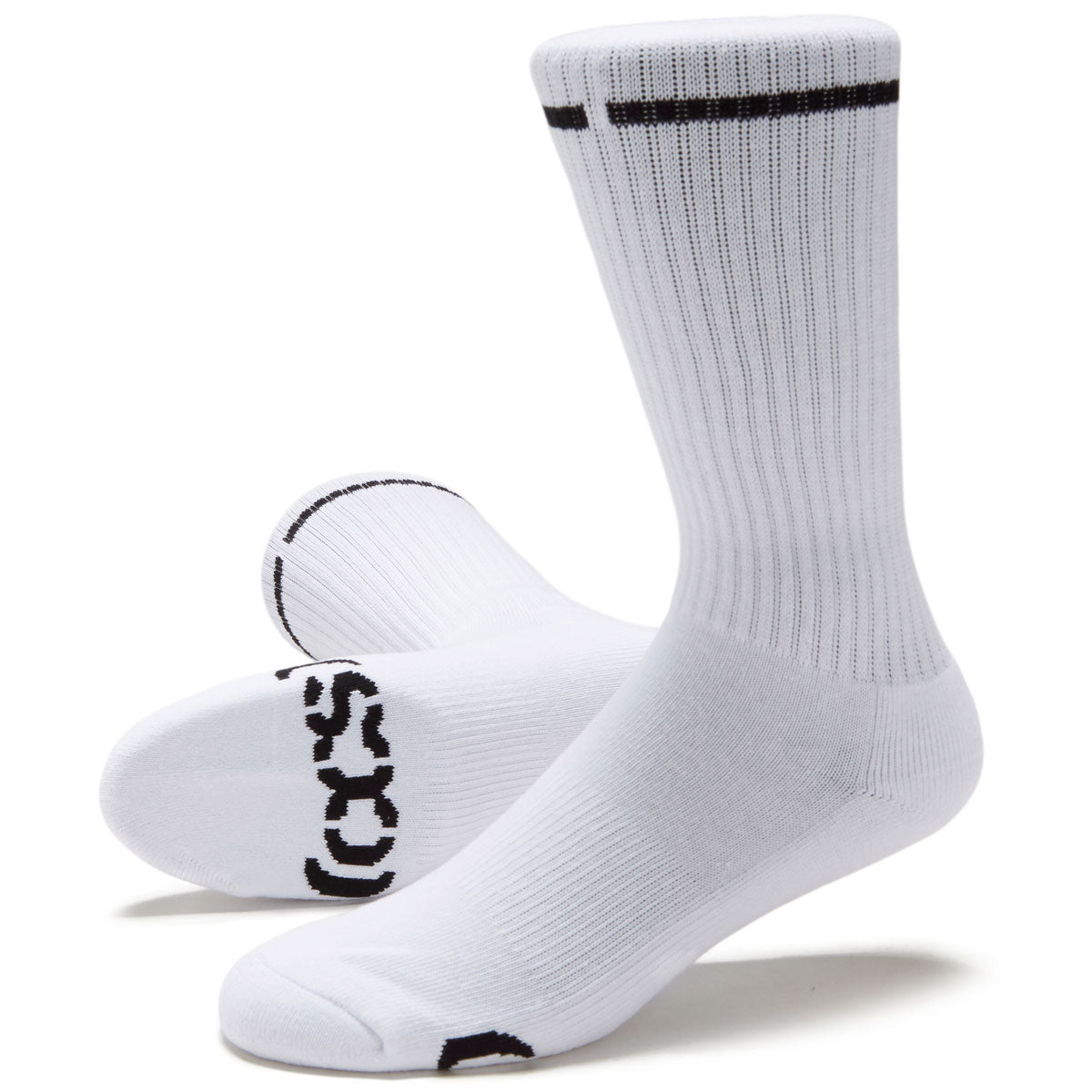 CCS Primary Socks - White/Black