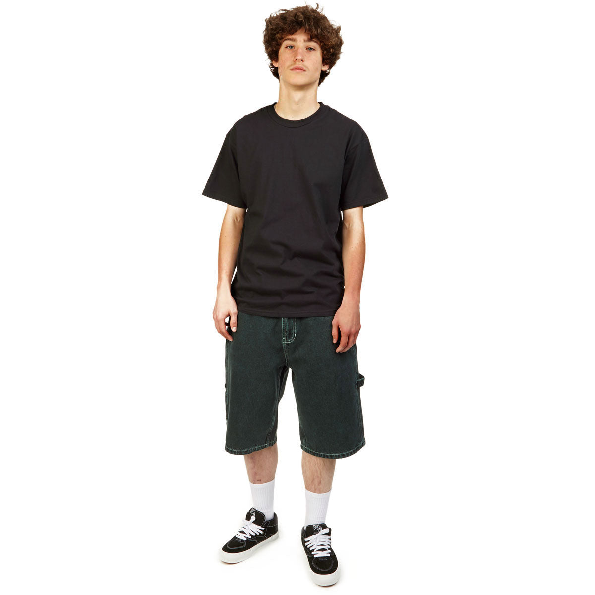 CCS Hammer Loop Jean Shorts - Acid Green