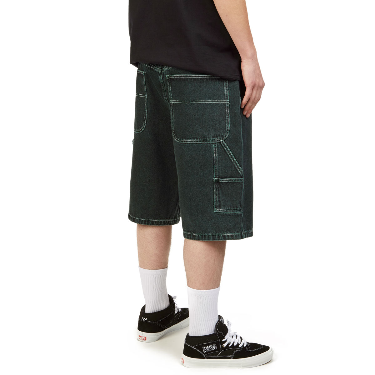 CCS Hammer Loop Jean Shorts - Acid Green