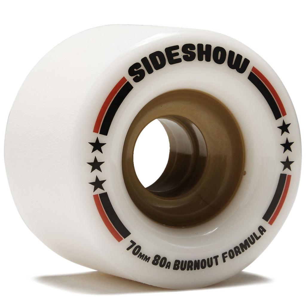 Venom Sideshow 80a Longboard Wheels - White - 70mm
