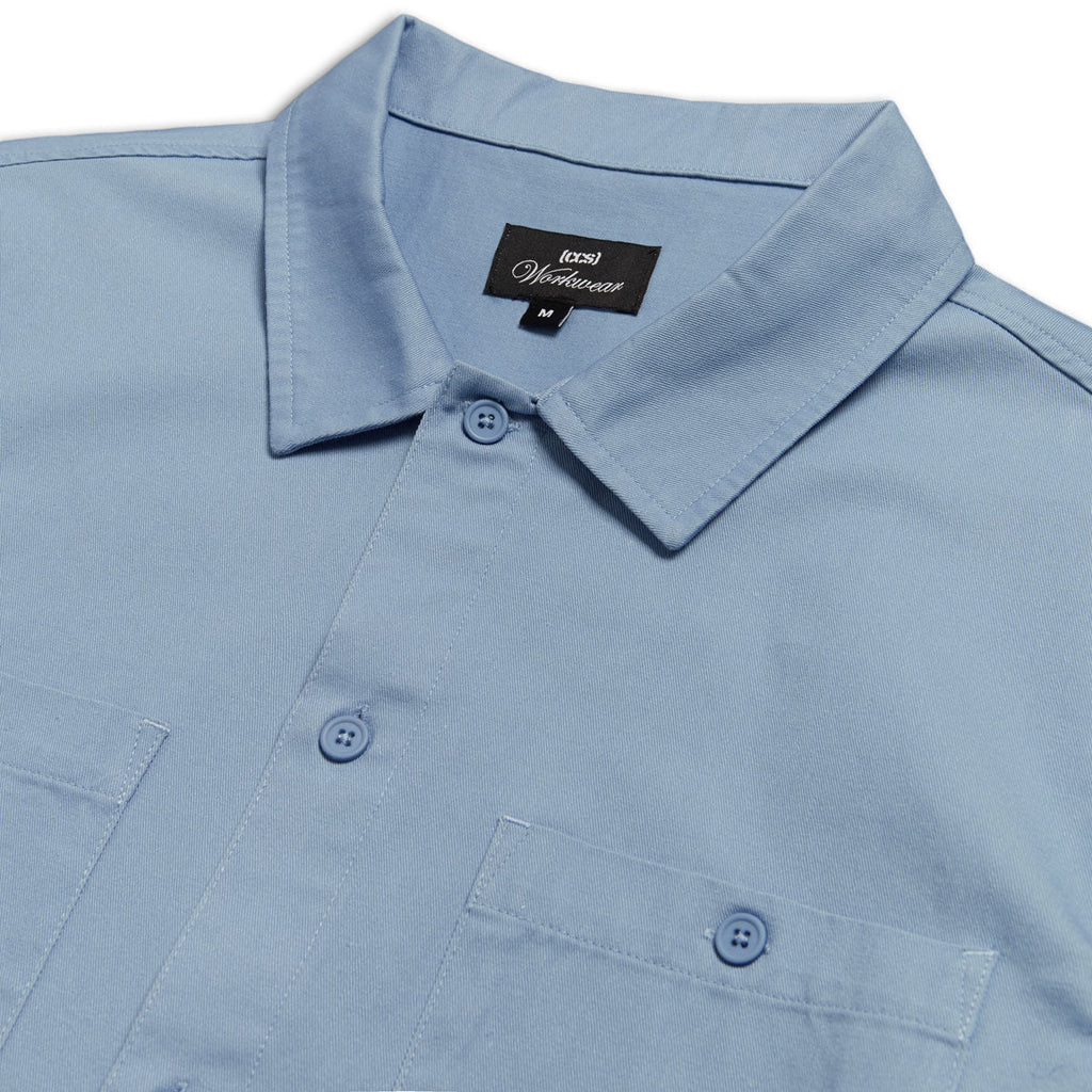 CCS Heavy Cotton Work Shirt - Light Blue