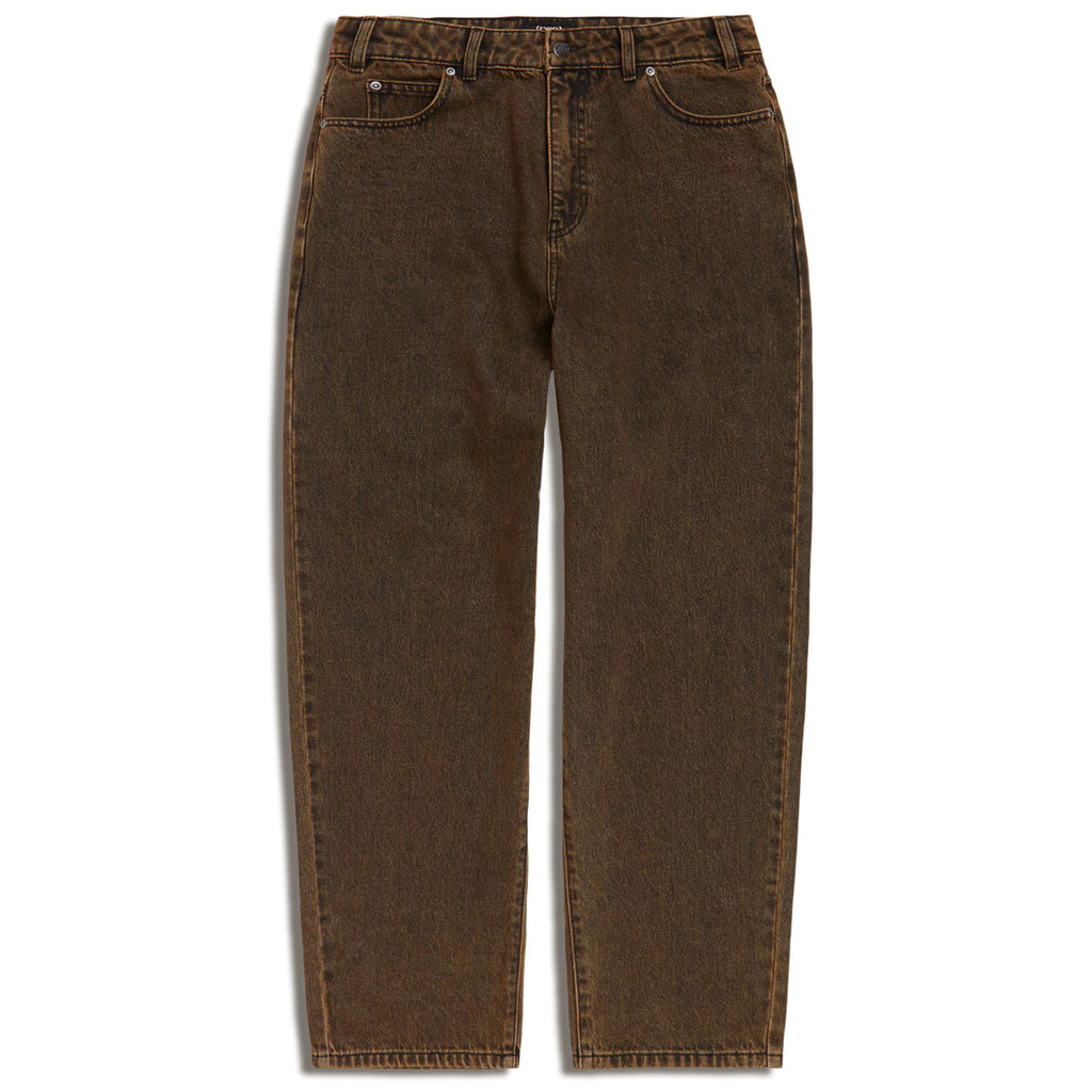 CCS Baggy Taper Denim Jeans - Acid Brown