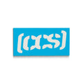CCS Small Stock Stickers - Cyan