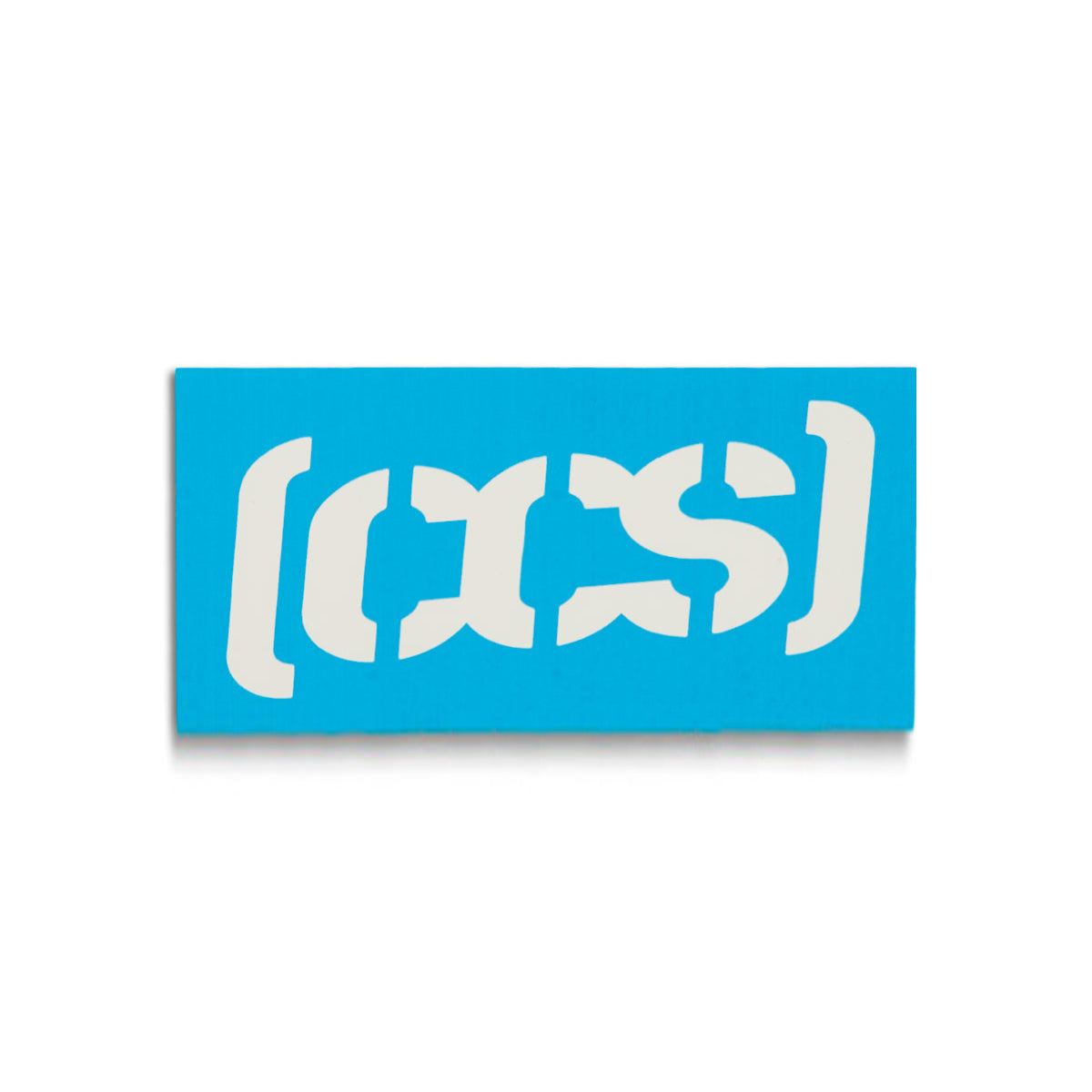 CCS Small Stock Stickers - Cyan
