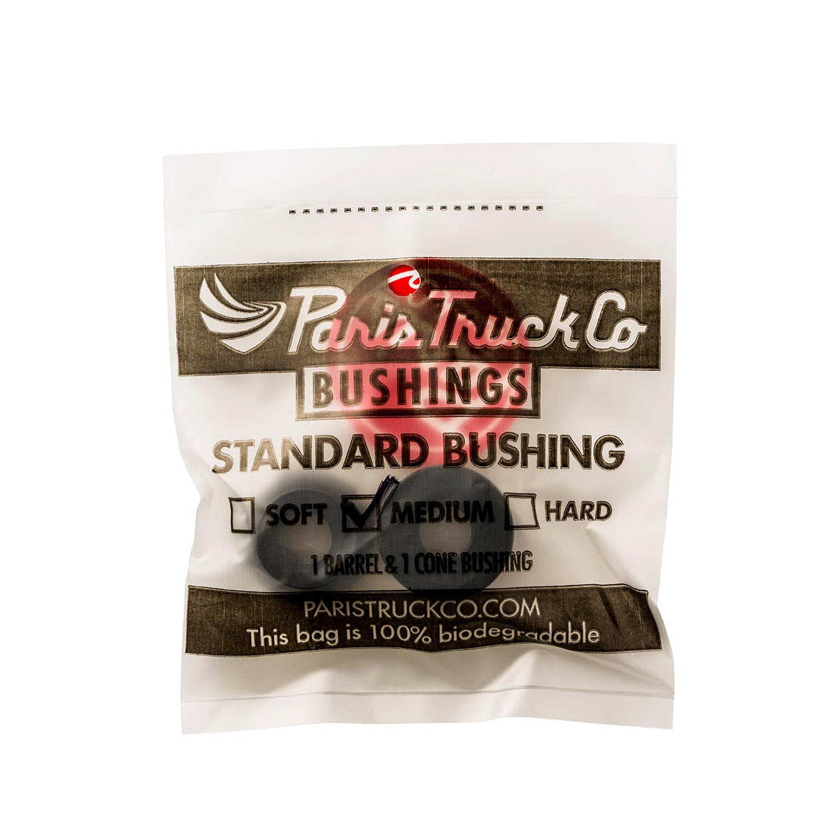 Paris V3 1 Barrel And 1 Cone 90a Bushings - Black