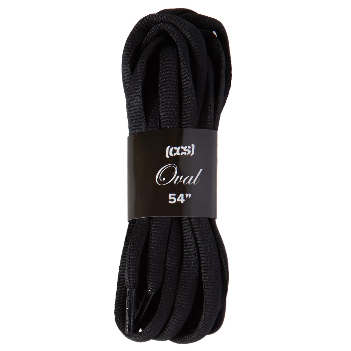 CCS Oval Shoelaces - Black