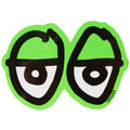 Krooked Eyes Di-Cut MD Sticker - Green