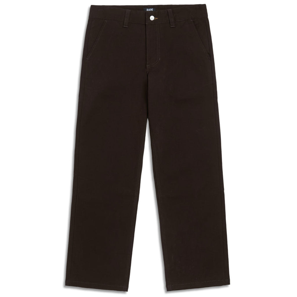 CCS Relaxed Stretch Chino Pants - Brown