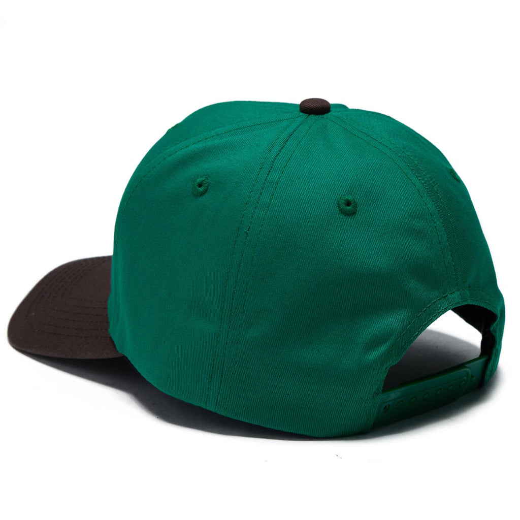 CCS Icon Snapback Hat - Green/Brown