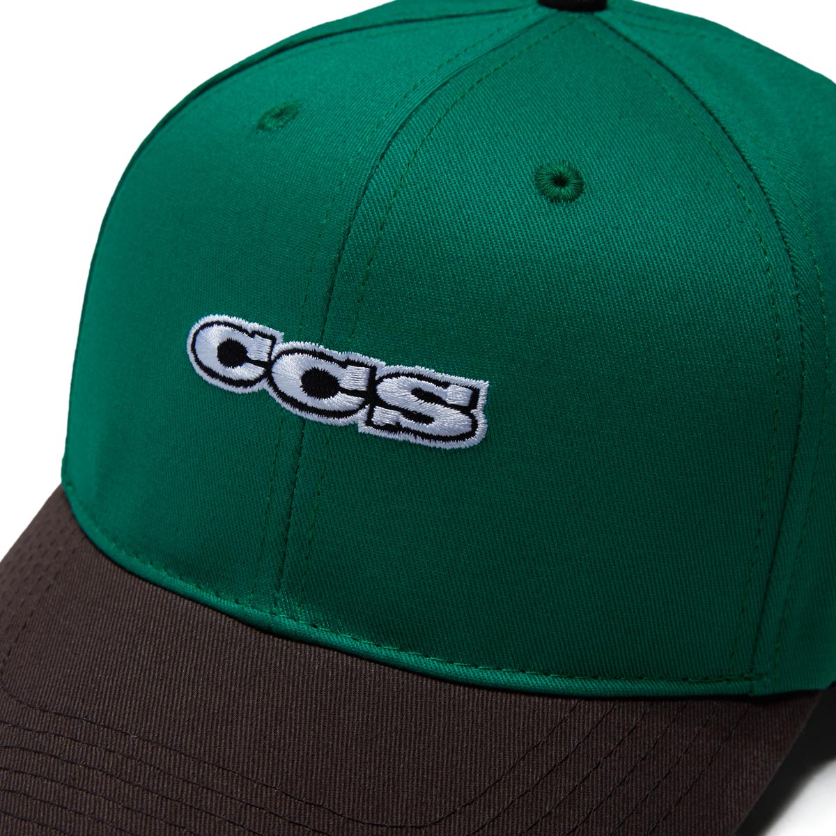 CCS Icon Snapback Hat - Green/Brown