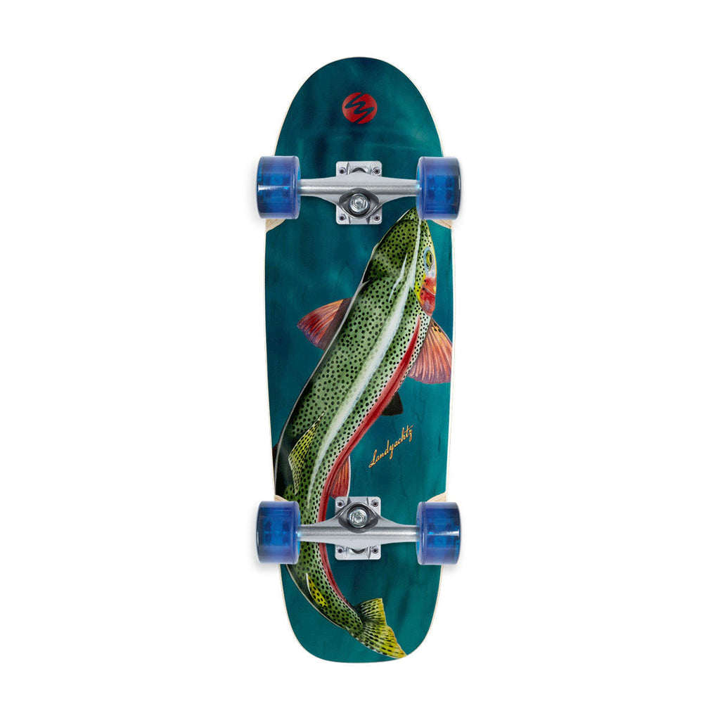 Landyachtz Raft Trout Longboard Cruiser Complete