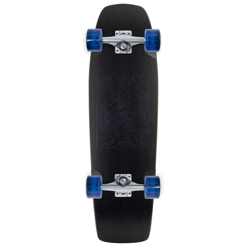 Landyachtz Dinghy Coffin Stealth Card Longboard Cruiser Complete
