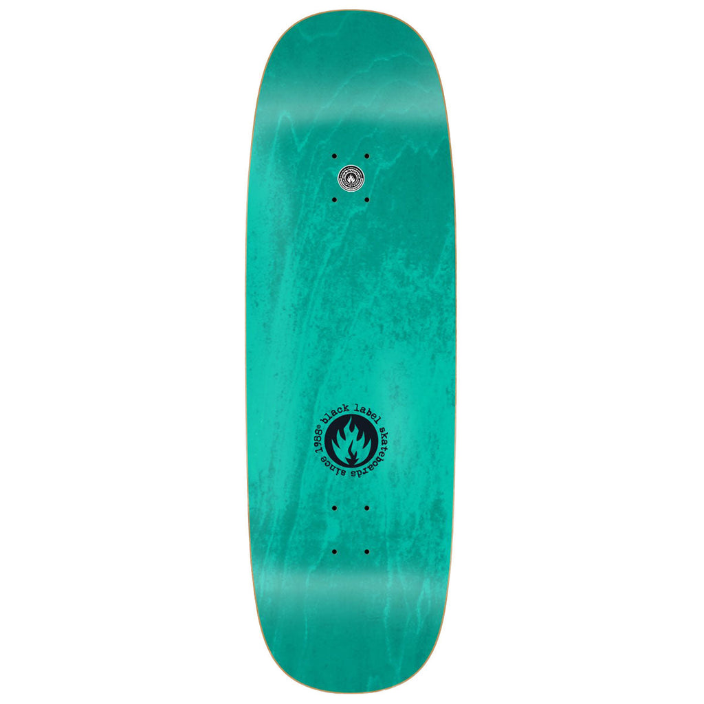 Black Label Thumbhead Torn Jumbotron Skateboard Complete - Assorted Stains - 10.00"