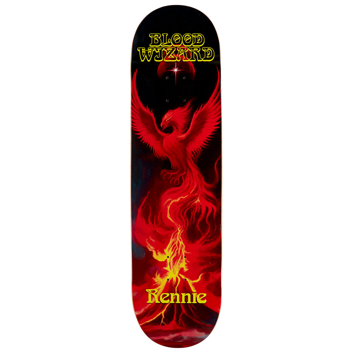 Blood Wizard Mythical Beings Rennie Pyre Skateboard Deck - 8.75"