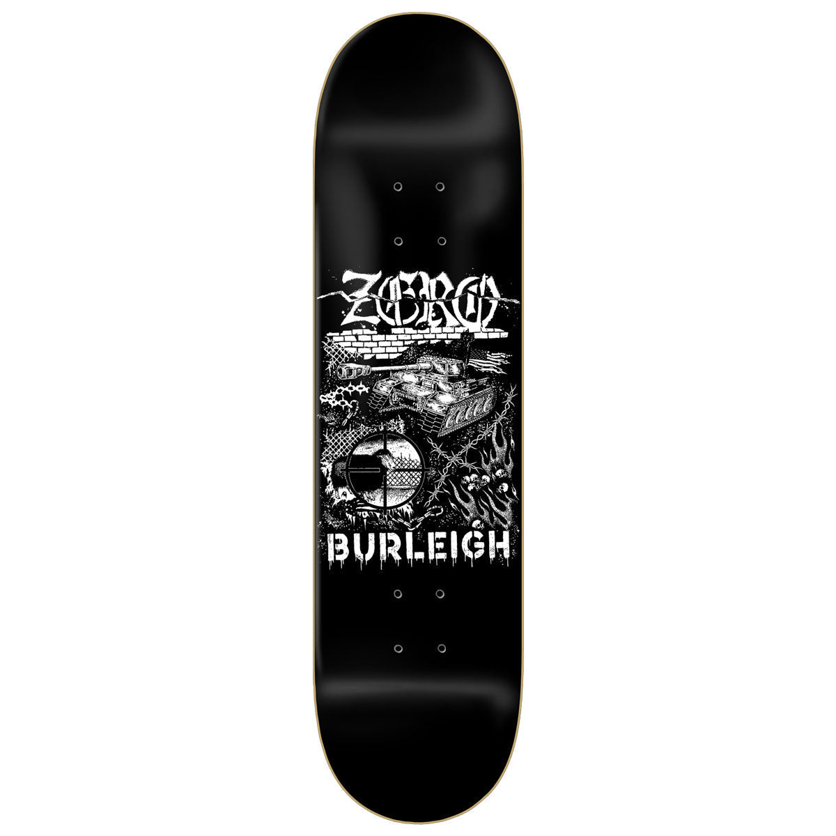 Zero Burleigh Black Sheep Skateboard Deck - 8.50"
