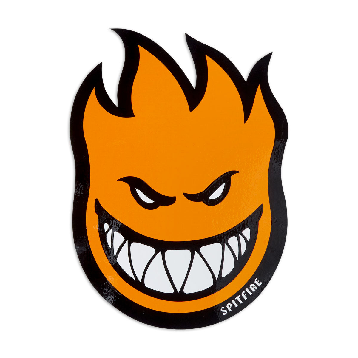 Spitfire Bighead LG Sticker - Orange
