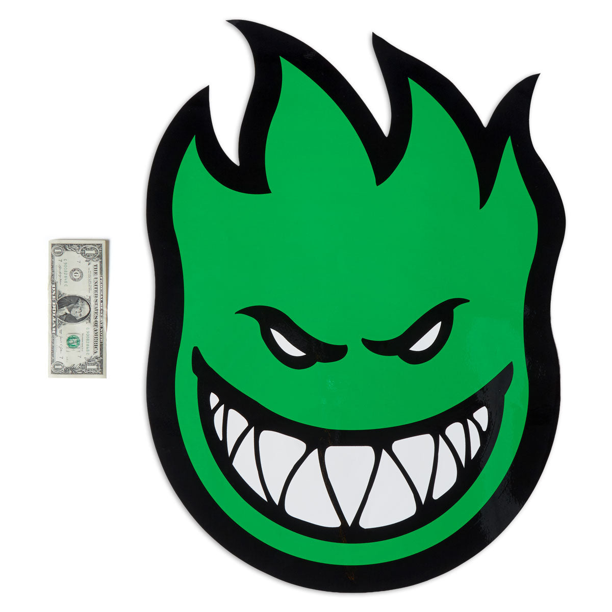 Spitfire Bighead XL Sticker - Green