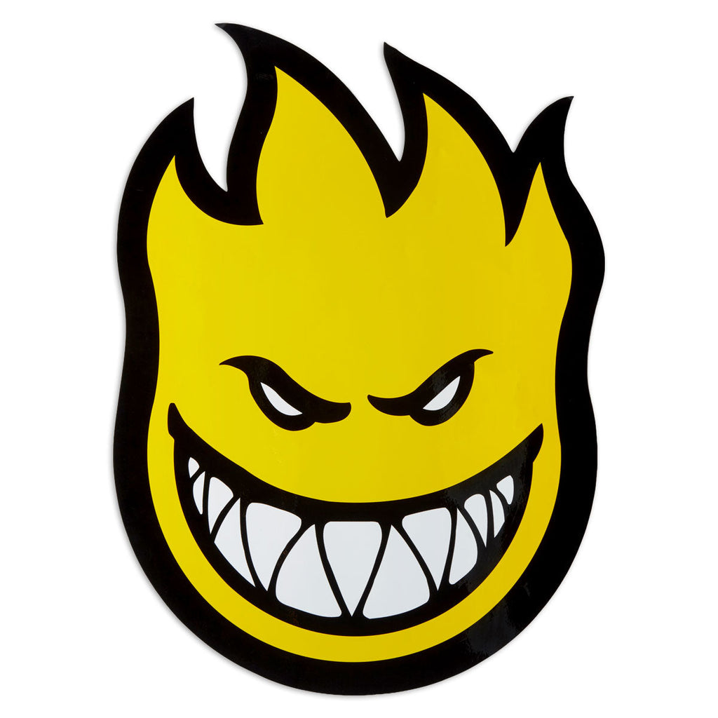 Spitfire Bighead XL Sticker - Yellow