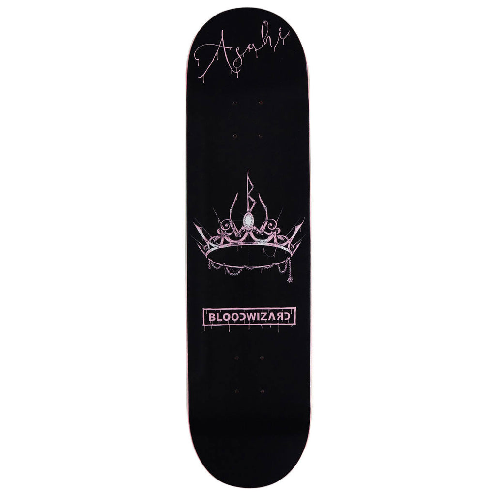 Blood Wizard Asahi Crown Skateboard Deck - 8.00"