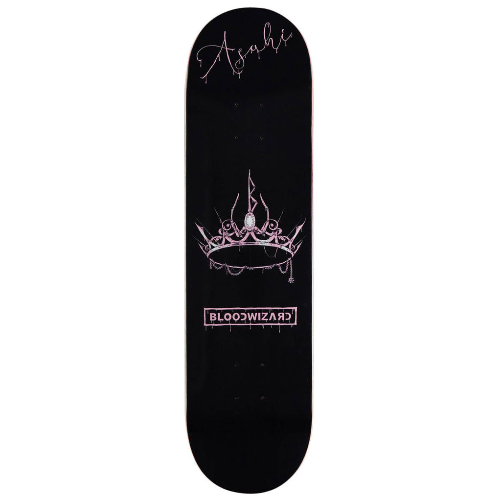 Blood Wizard Asahi Crown Skateboard Deck - 8.25"
