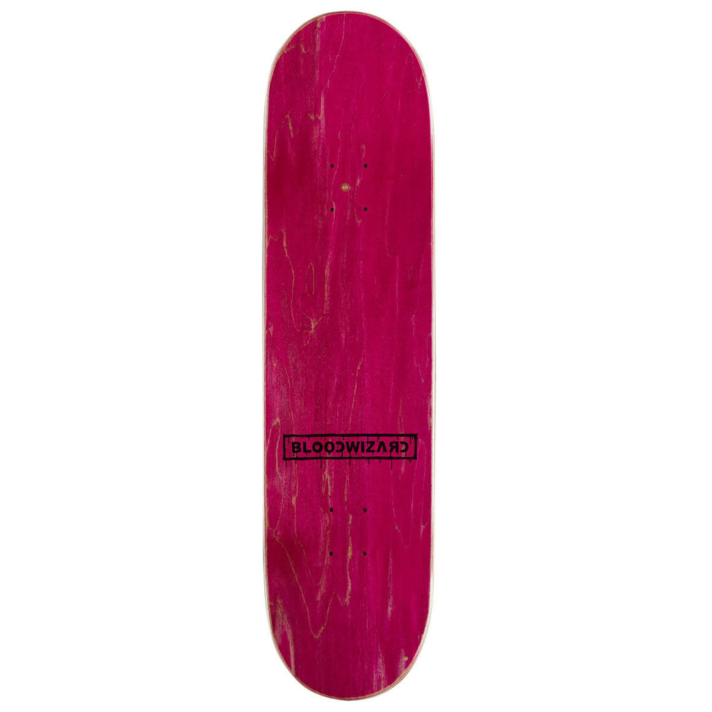 Blood Wizard Asahi Crown Skateboard Deck - 8.25"