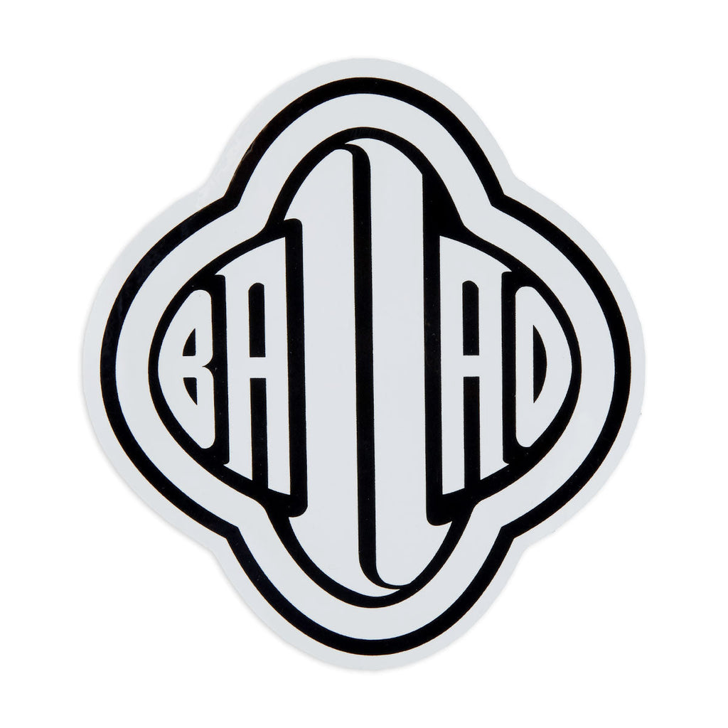 Ballad Collective Logo 6" Sticker - Black