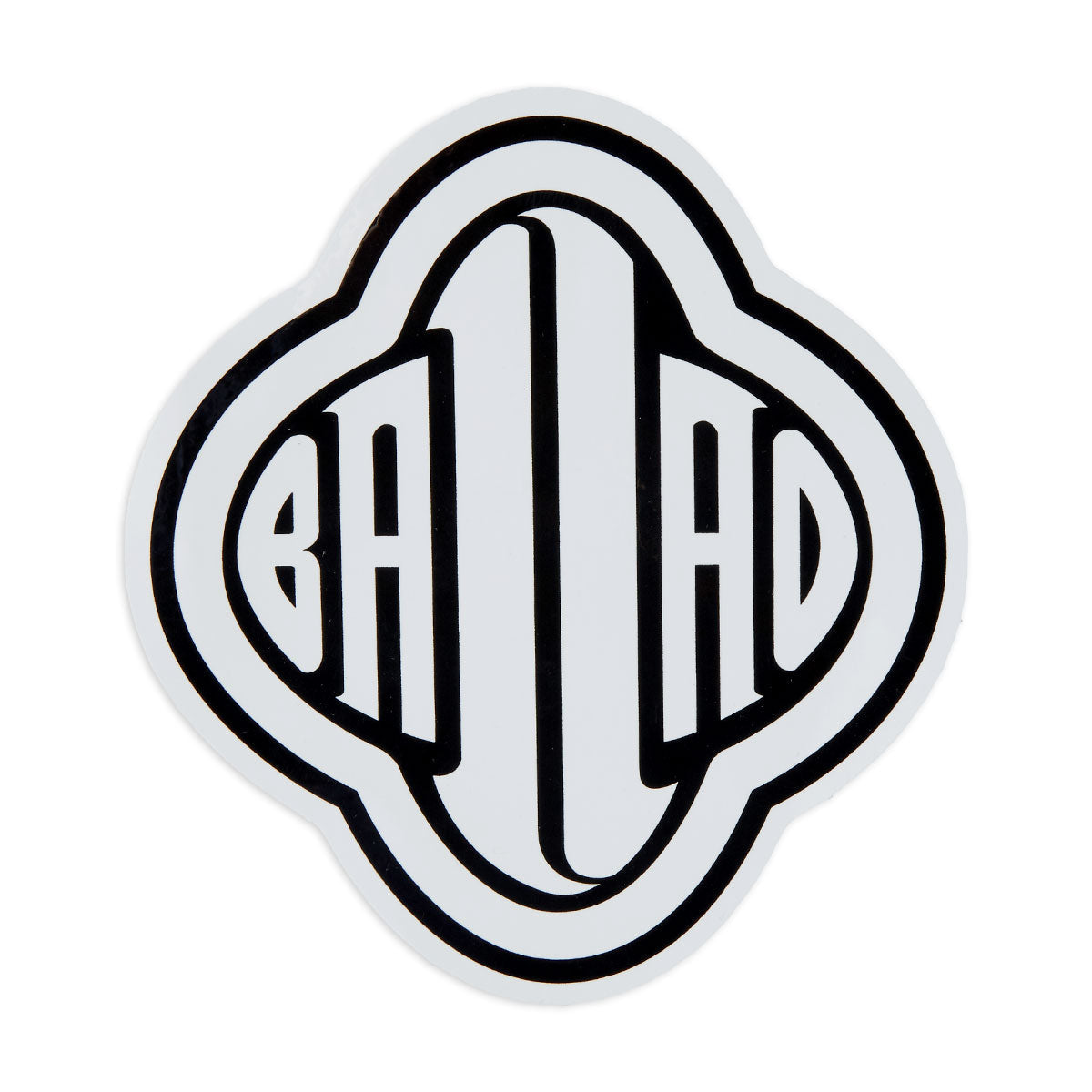 Ballad Collective Logo 6" Sticker - Black