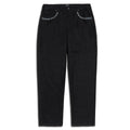 CCS Baggy Taper Denim Jeans - Chain Black