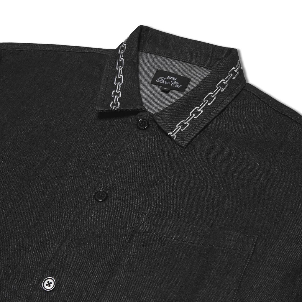 CCS Box Denim Shirt - Chain Black