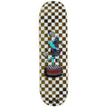 Welcome Dancer On A Popsicle Skateboard Deck - White/Gold Foil - 8.50"